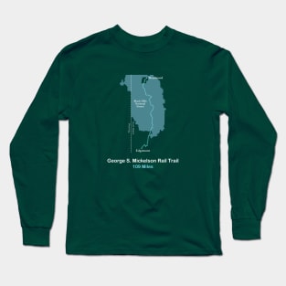 George S. Mickelson Rail Trail Long Sleeve T-Shirt